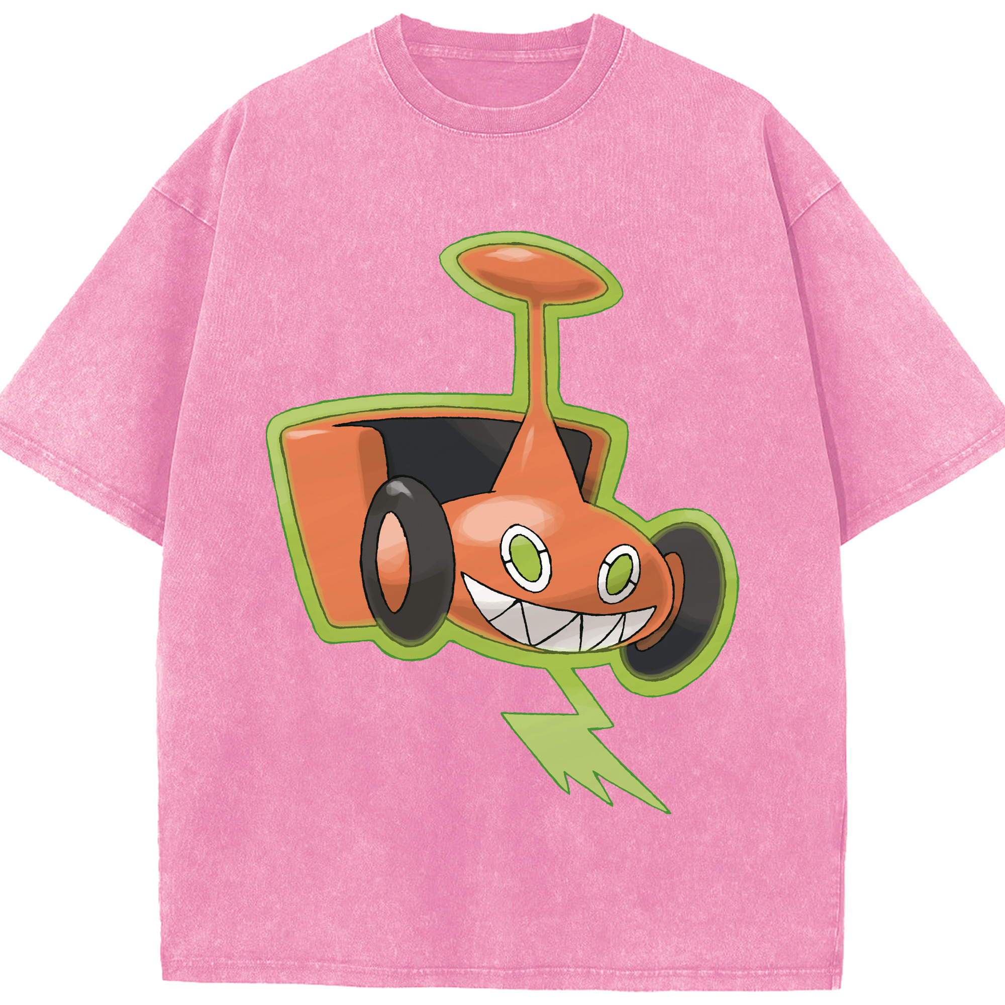 （画像用） ポケットモンスター Pokémon 綿100% ヴィンテージ風 半袖Tシャツ（フロントプリント）